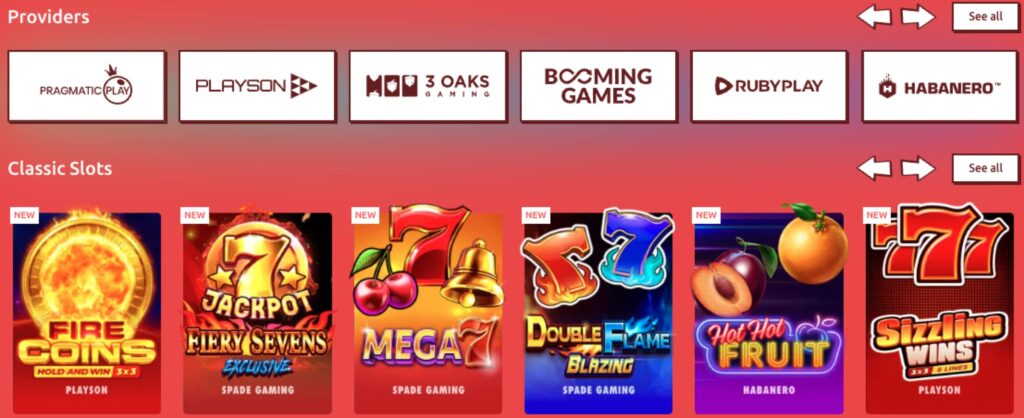casino pinco online KG
